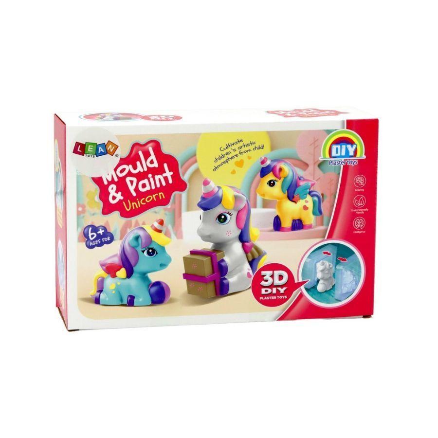 Juguete Kit Para Moldear Figuras De Unicornio 3D Para Niños-0