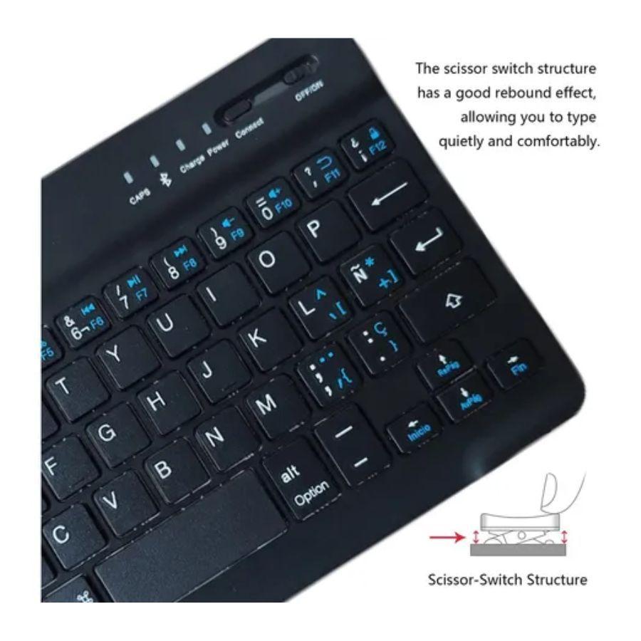Mini Teclado Bluetooth 3.0 Recargable -3