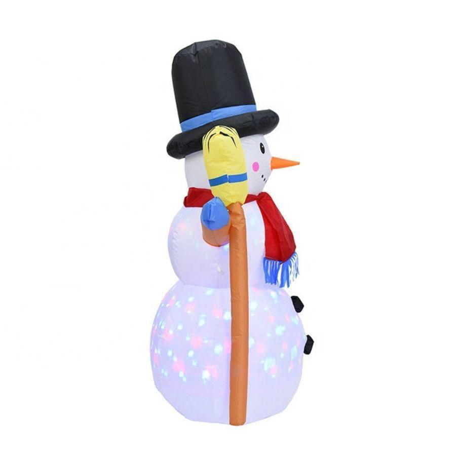Muñeco De Nieve Inflable 120cm-2