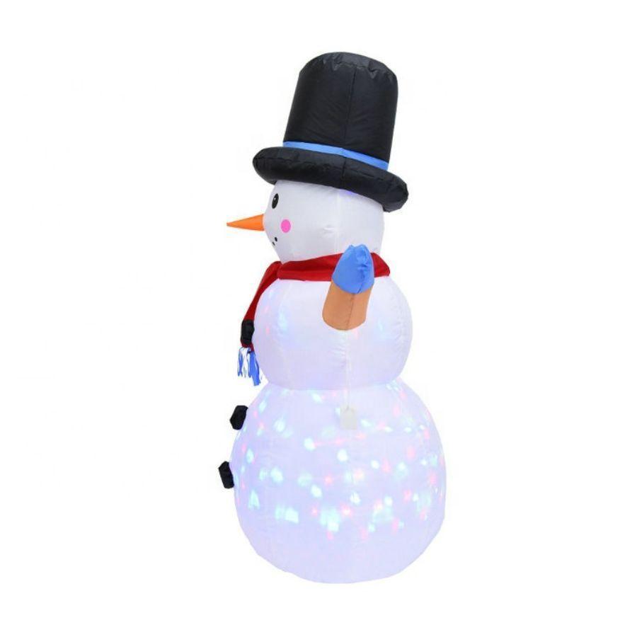 Muñeco De Nieve Inflable 120cm-3