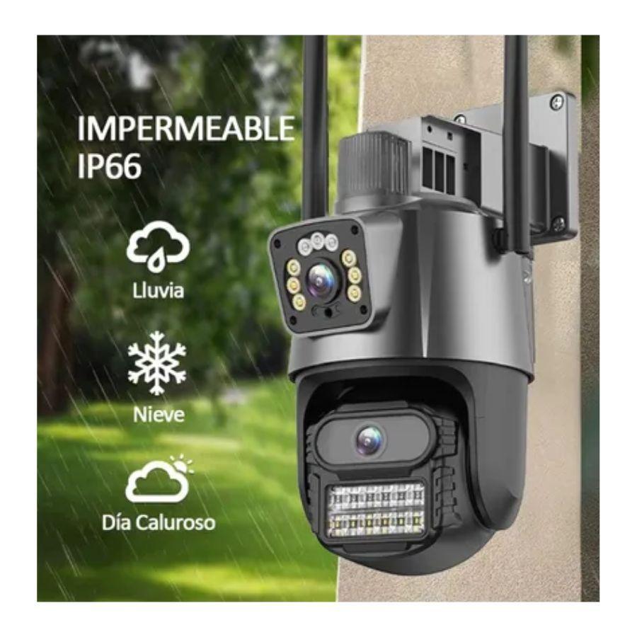 Cámara Inteligente Ip Dual Wifi Ptz 6mp Alarma-6