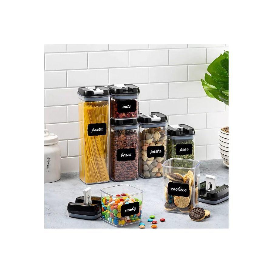 Organizador Set 7 contenedores Herméticos Para Cocina con tapa-3