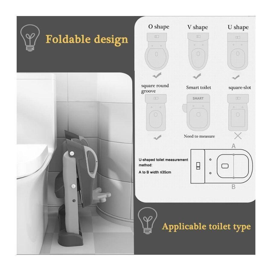 Asiento De Baño Adaptador Plegable Para Niños-2