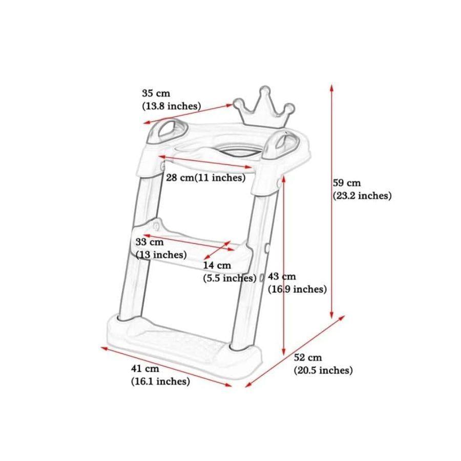 Asiento De Baño Adaptador Plegable Para Niños-3