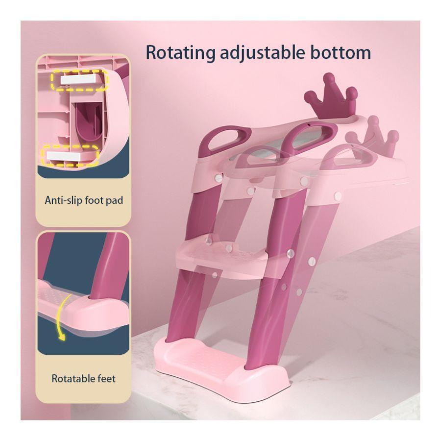 Asiento De Baño Adaptador Plegable Para Niños-5