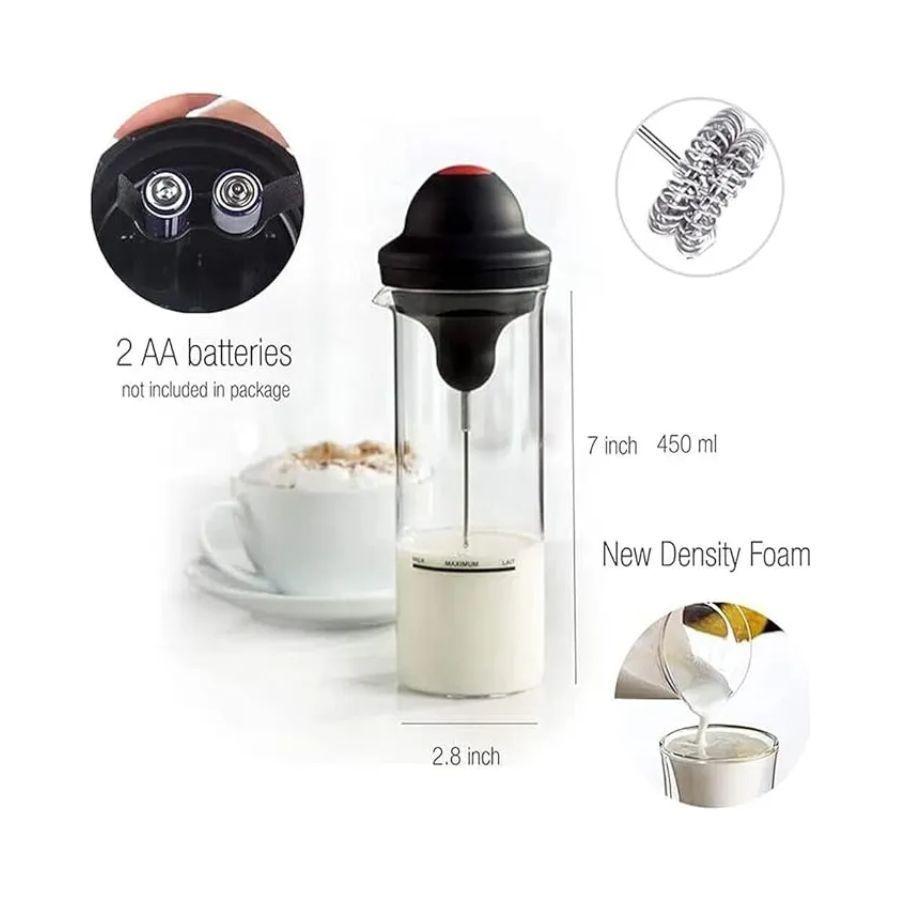 Espumador De Leche Batidora Para Hacer Espuma De Café 450 Ml-3