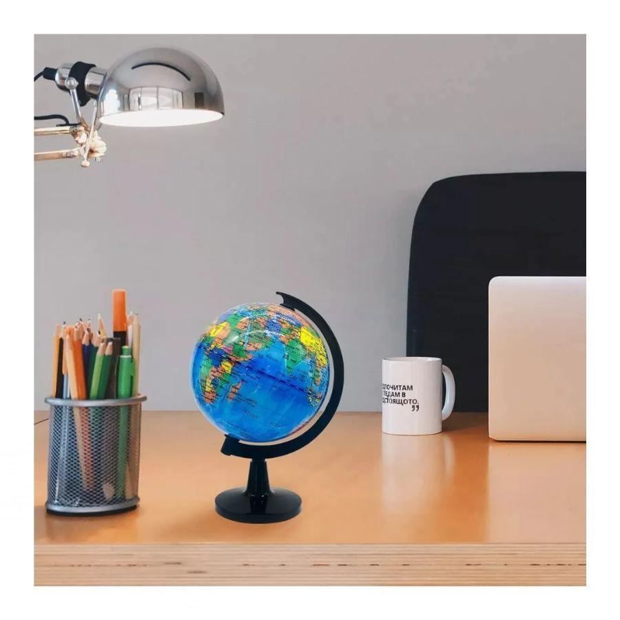 Esfera Globo Terraqueo Mapa Mundi de 10cm-3