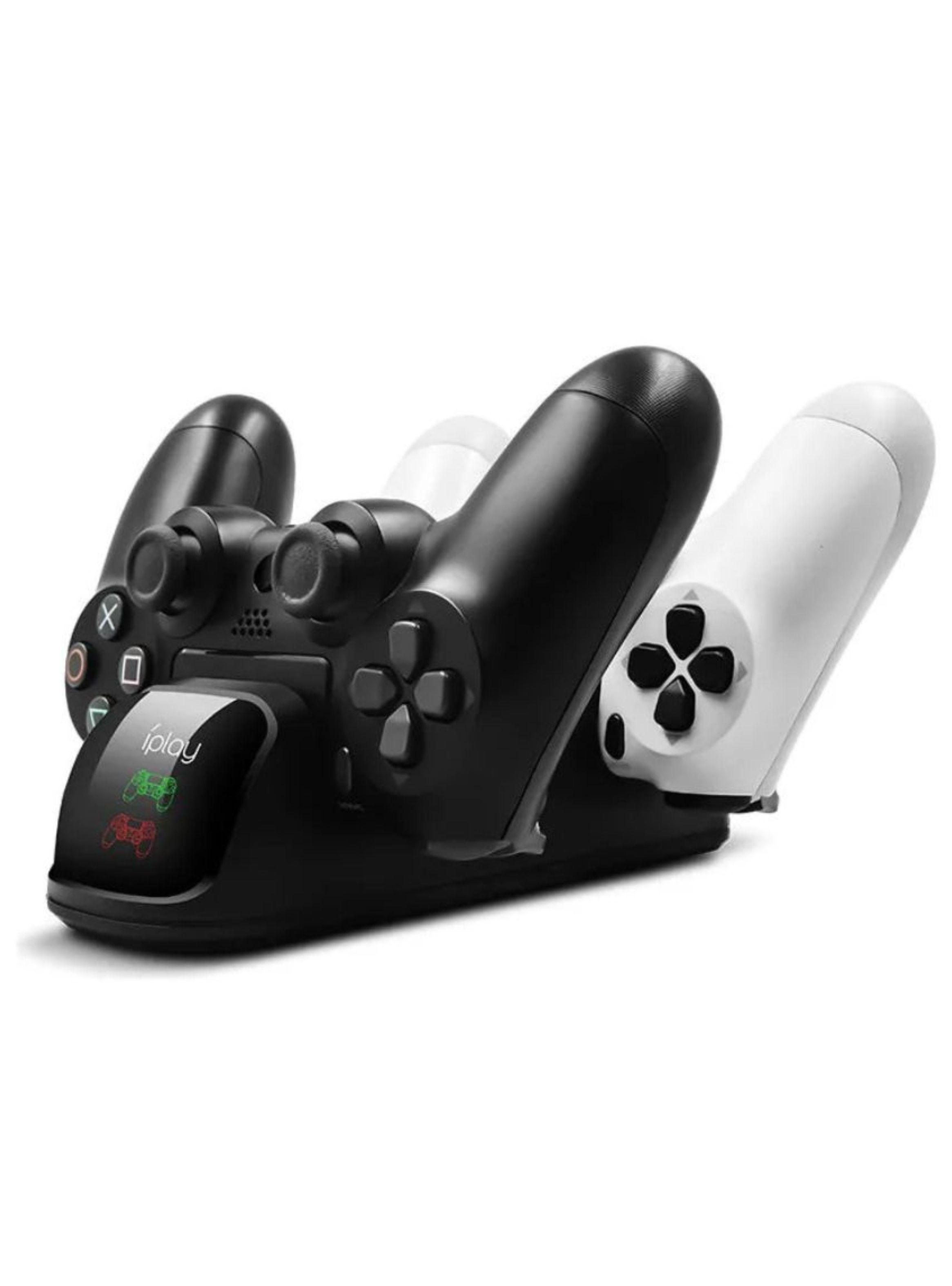 Estación Dual De Carga para Control Mando Dualshock Usb Negro-4