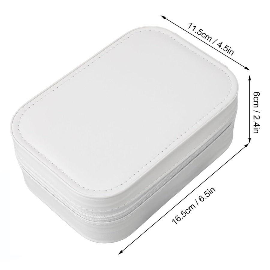 Estuche Organizador De Cosméticos Con Espejo Y Luces LED-4