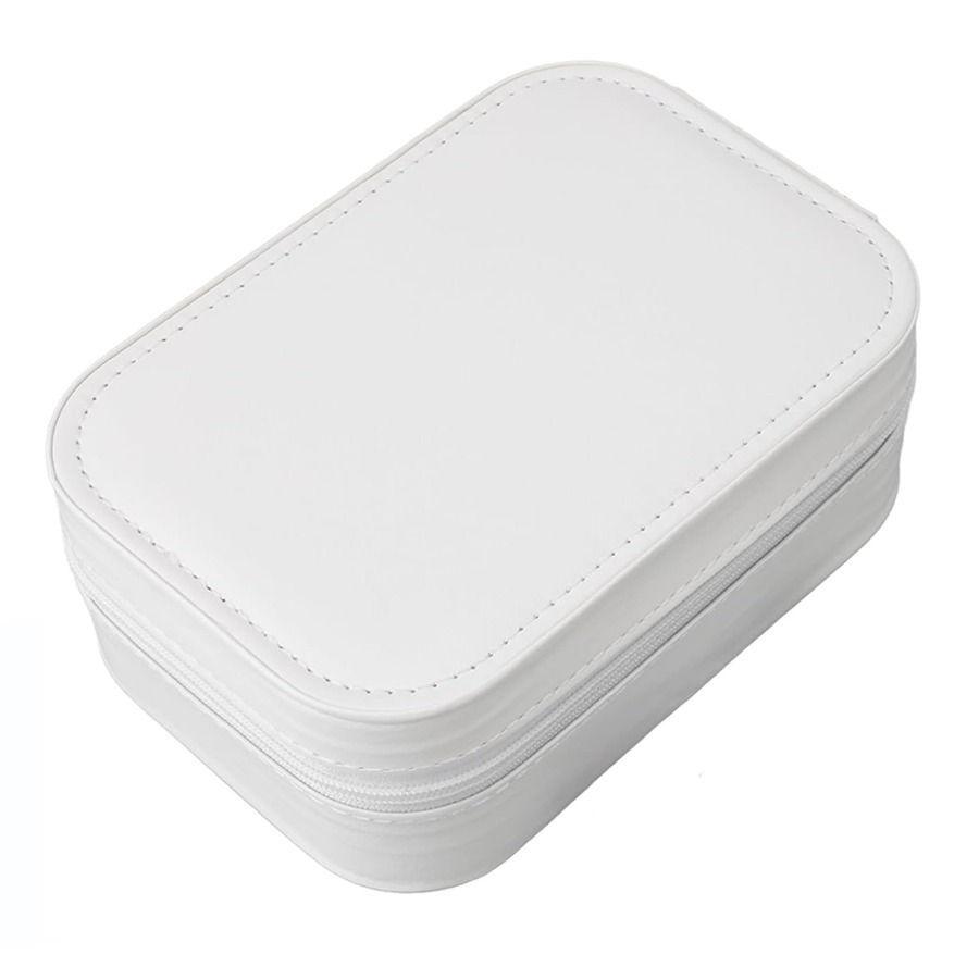 Estuche Organizador De Cosméticos Con Espejo Y Luces LED-5