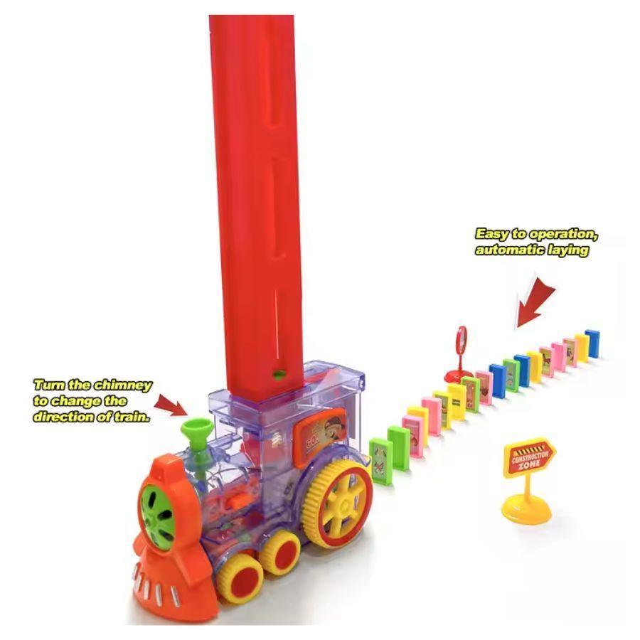 Juego De Bloques Tren Dominó -3