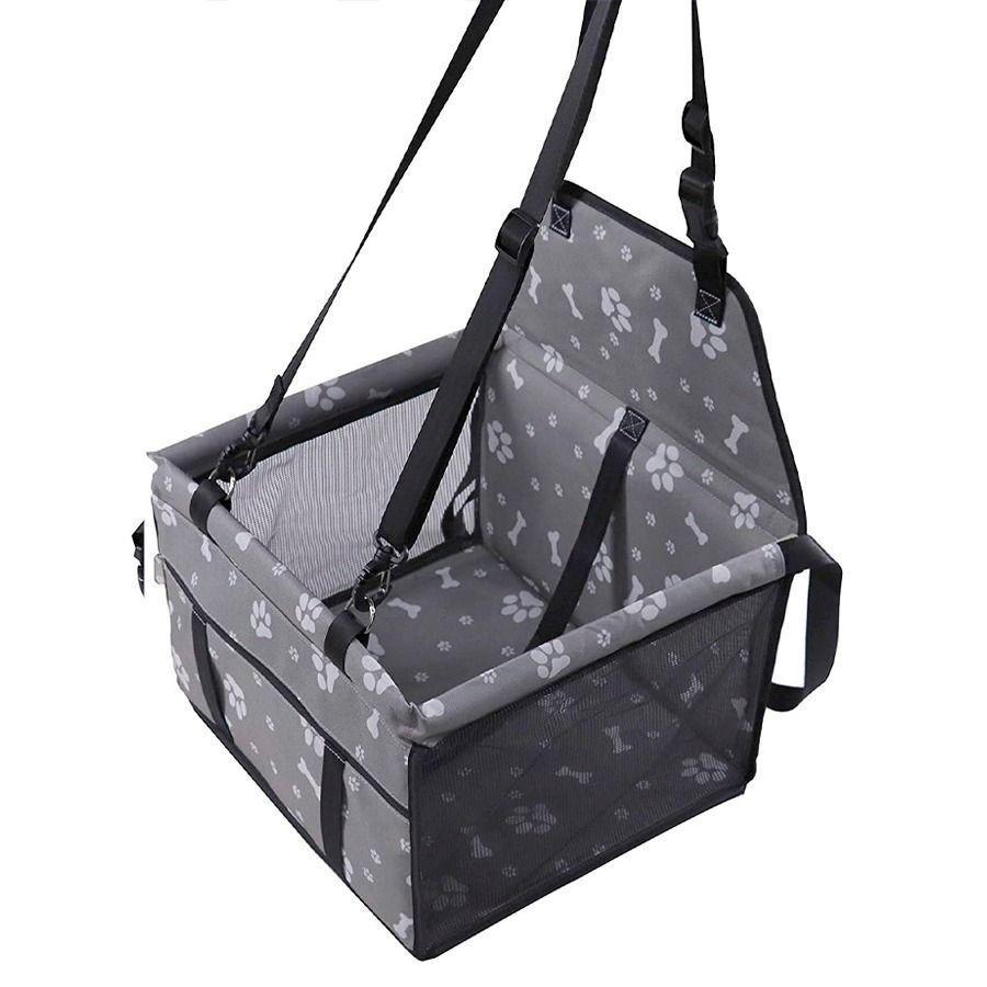 Asiento Plegable Para Mascota Correa de Seguridad -4