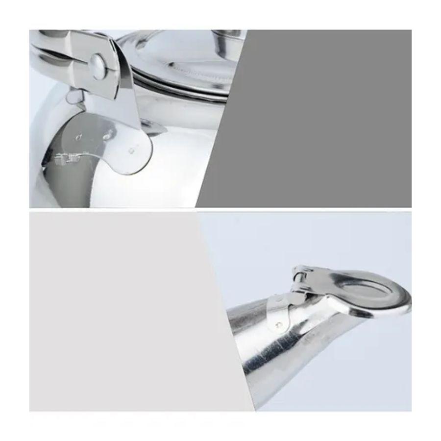 Tetera Con Colador De Acero Inoxidable 14 cm -3
