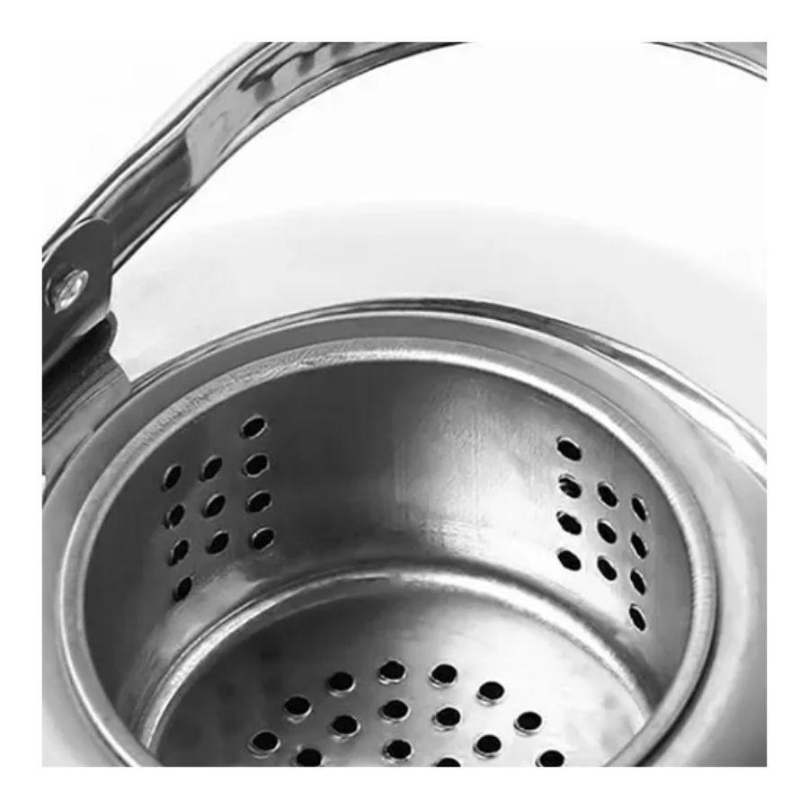 Tetera Con Colador De Acero Inoxidable 14 cm -4