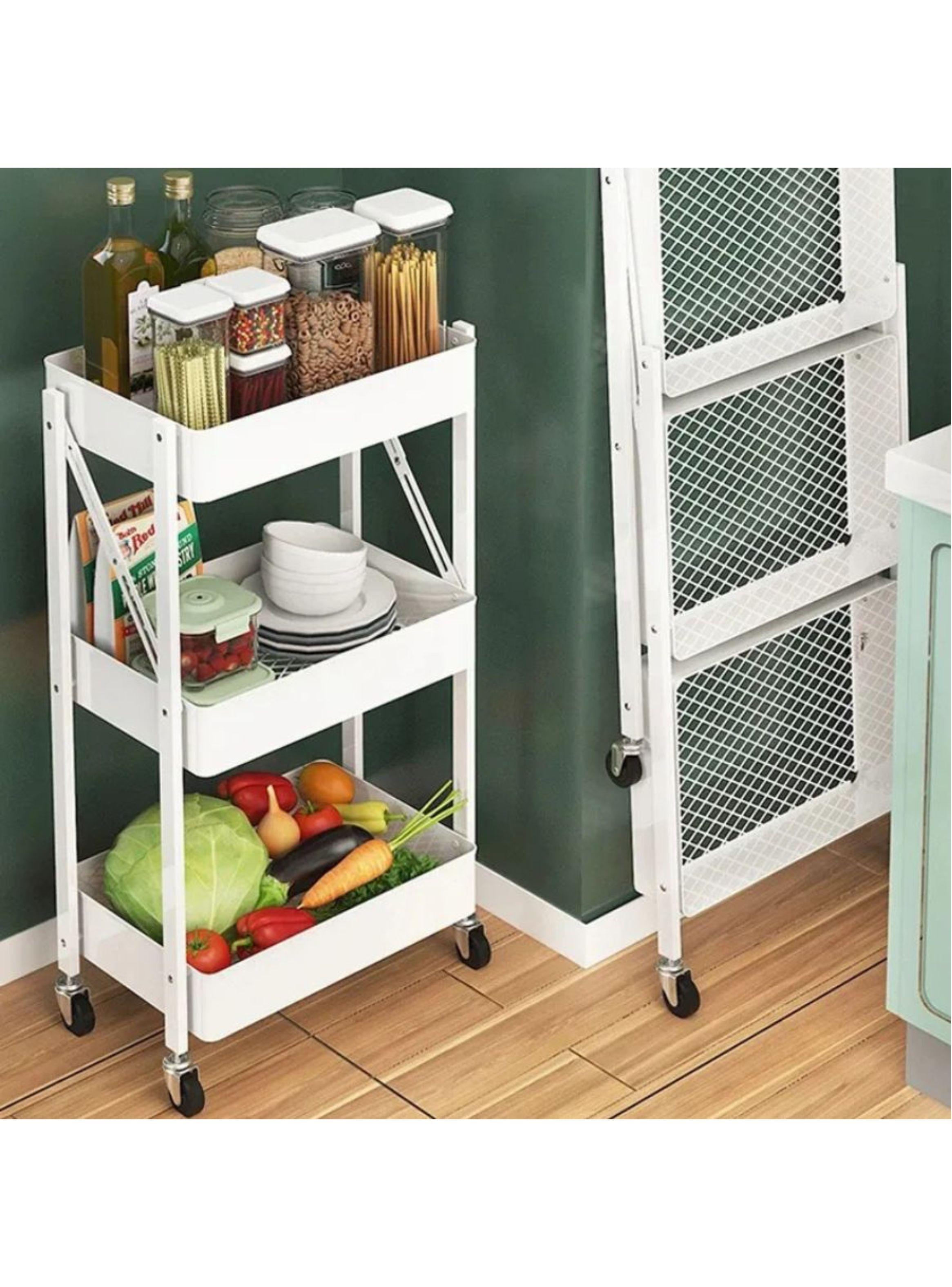 Carro Almacenamiento Organizador 3 Niveles 76.5X47Cm -2