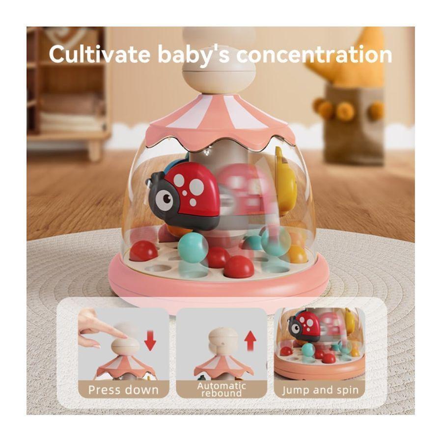 Juguete Carrusel Didáctico Interactivo Para Niños-3