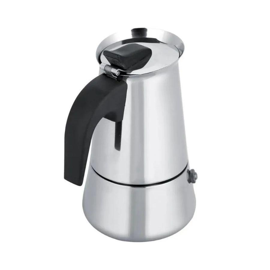 Cafetera Italiana Inoxidable Cafetera Espresso 4 Tazas-2
