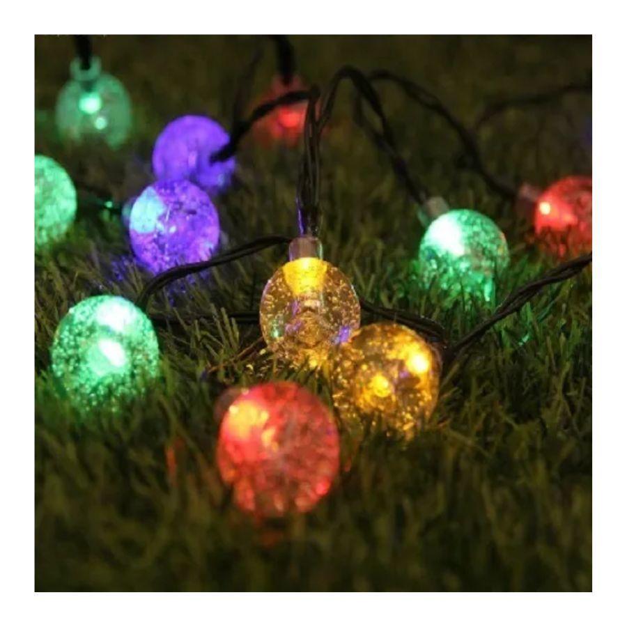 Guirnalda Luces Decorativas Solares 30 LED Multicolor-2