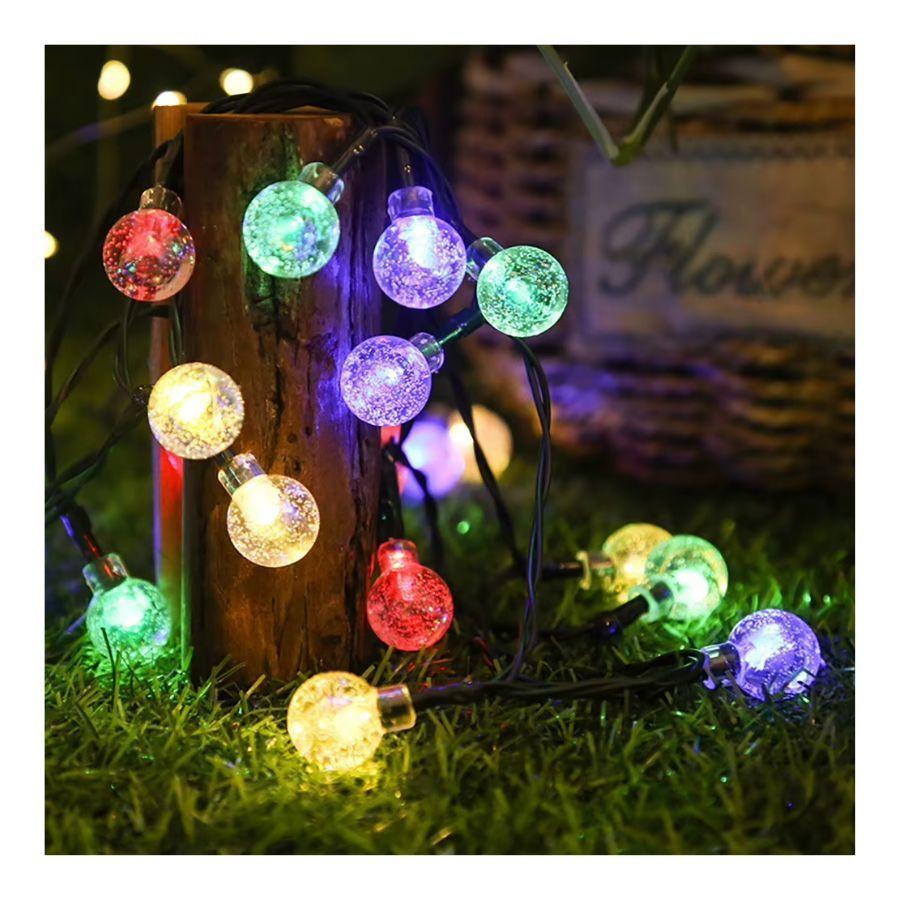 Guirnalda Luces Decorativas Solares 30 LED Multicolor-3