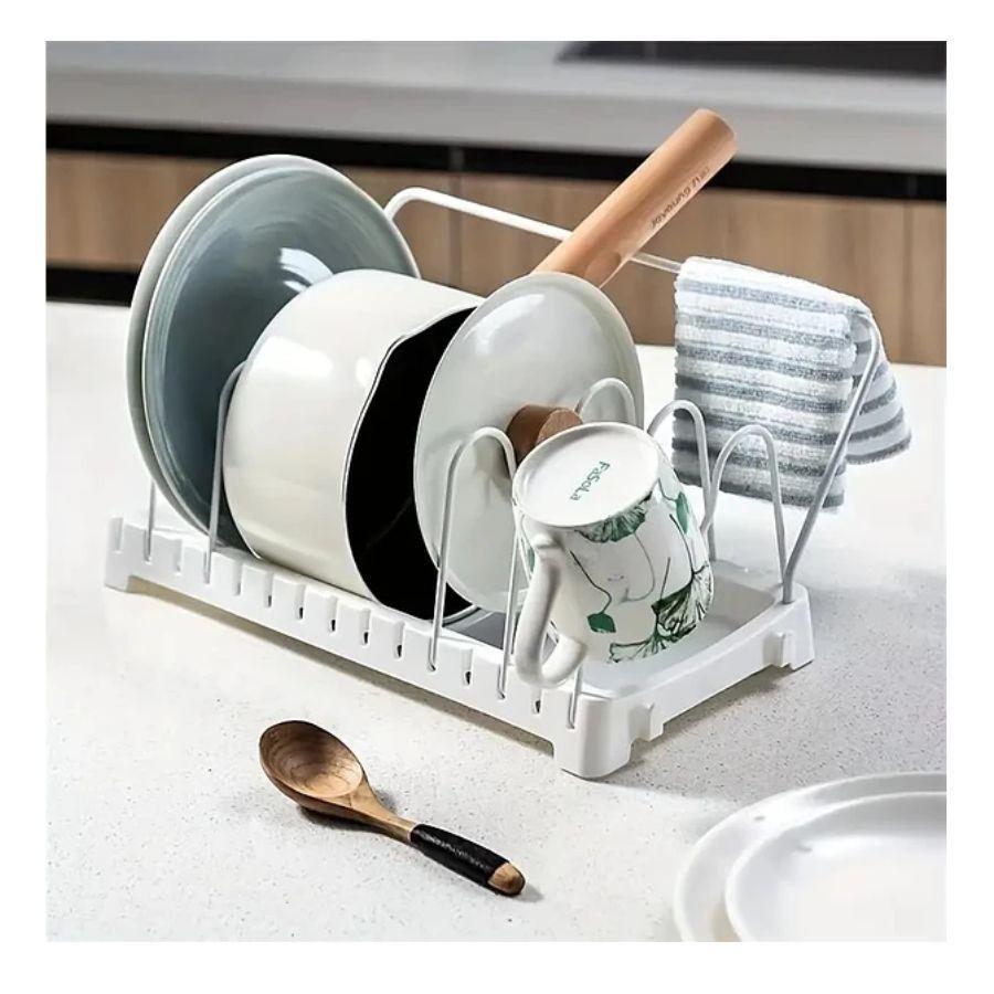 Secador De Platos Y Ollas Escurridor De Cocina Utensilios-2