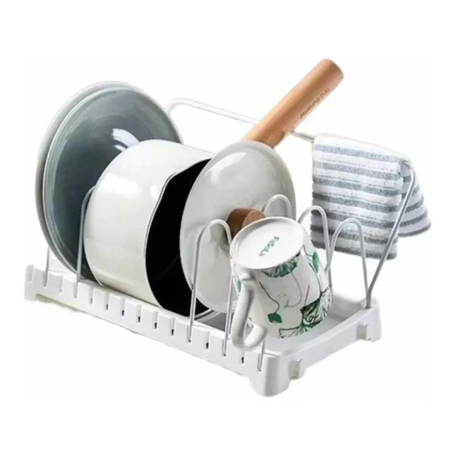 Secador De Platos Y Ollas Escurridor De Cocina Utensilios-3