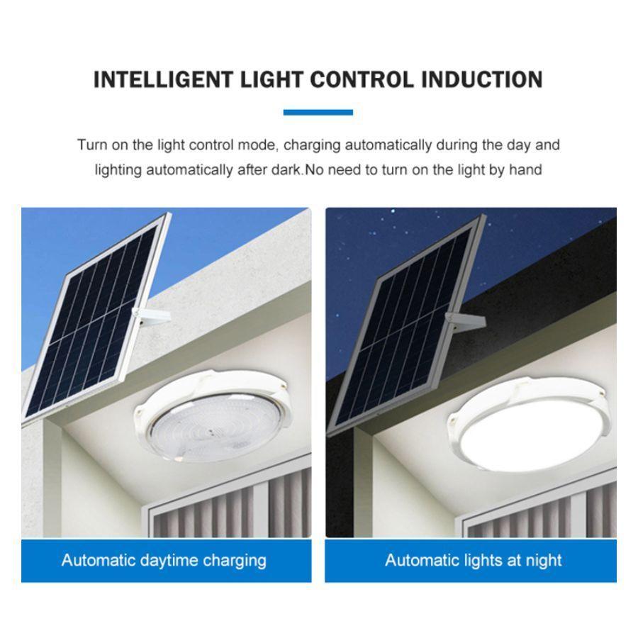 Foco Con Panel Solar LED IP67-3