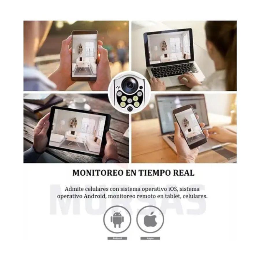 Camara Ip De Seguridad Exterior 1080 Domo 360 Ptz Land Wifi-3