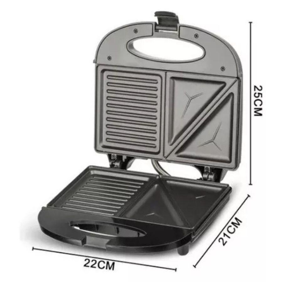 Sandwichera Electrica Multimáquina Revestimiento Cerámico R212-2