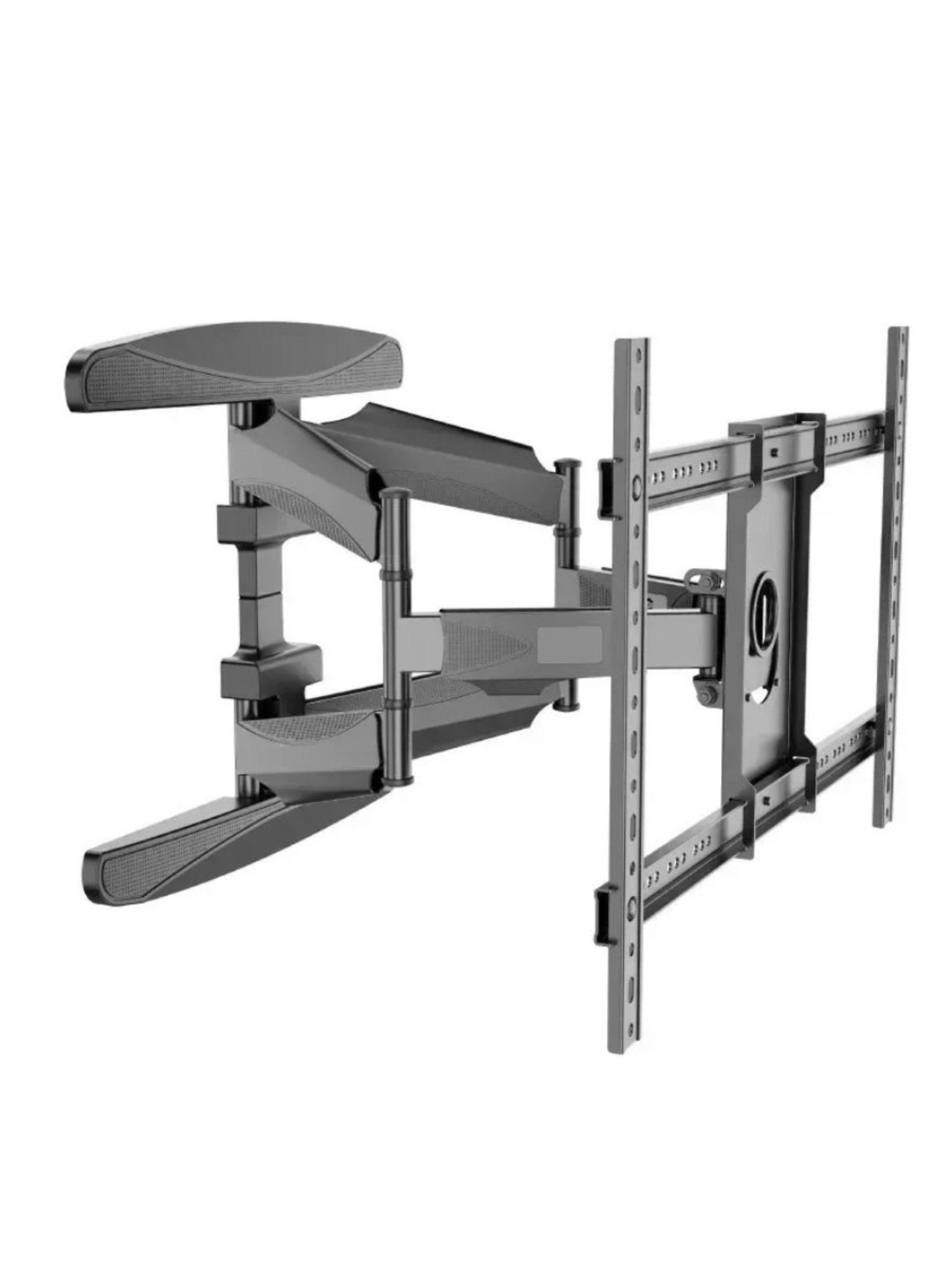 Brazo Articulado Base Tv Universal Soporte 55-85 Negro-0