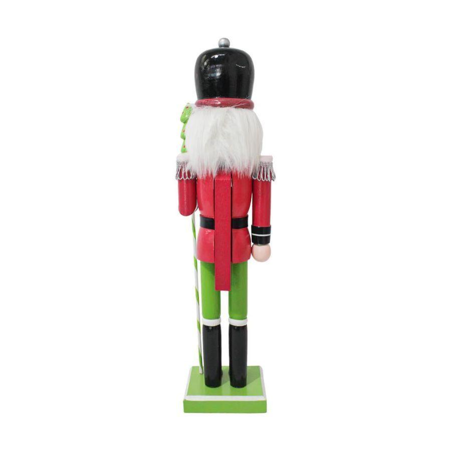 Cascanueces De Madera Figura Decorativa De Navidad 38 cm-3