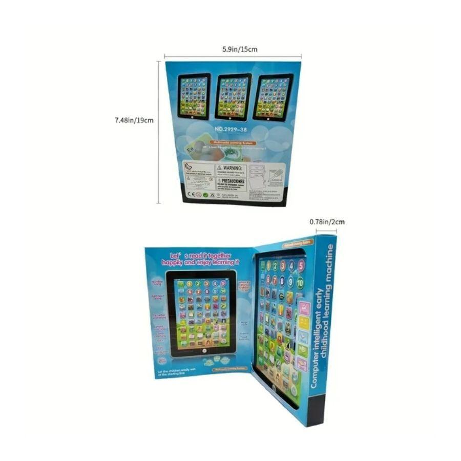 Tableta Para Niños Tablet Musical Didáctica Rosada-3