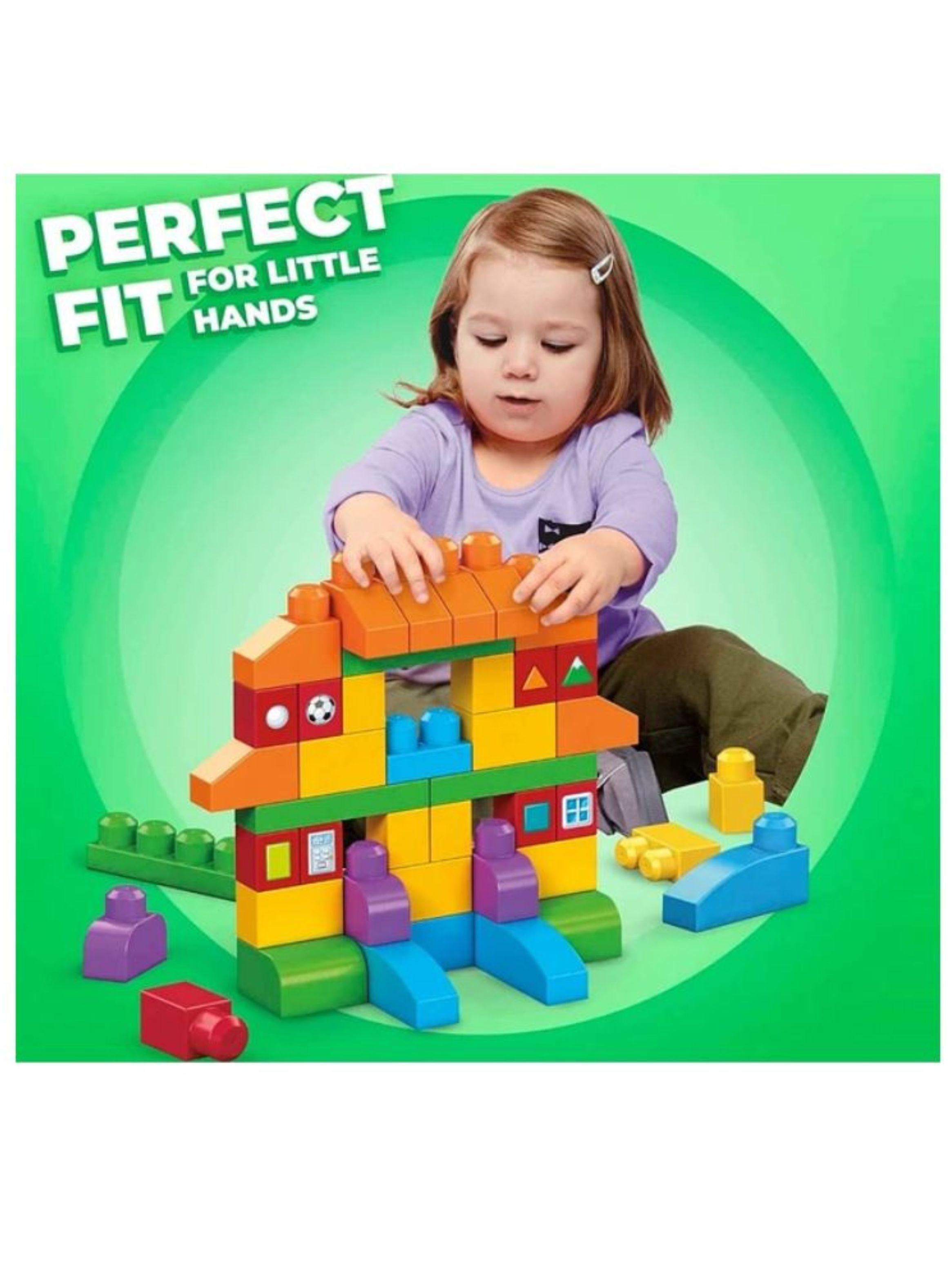 Juego De Bloques De Construccion De 100 Piezas Multicolor-3