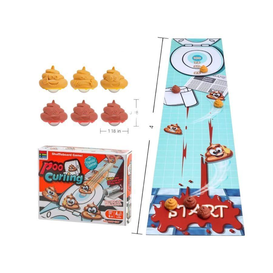 Juego De Mesa Curling Poo-3
