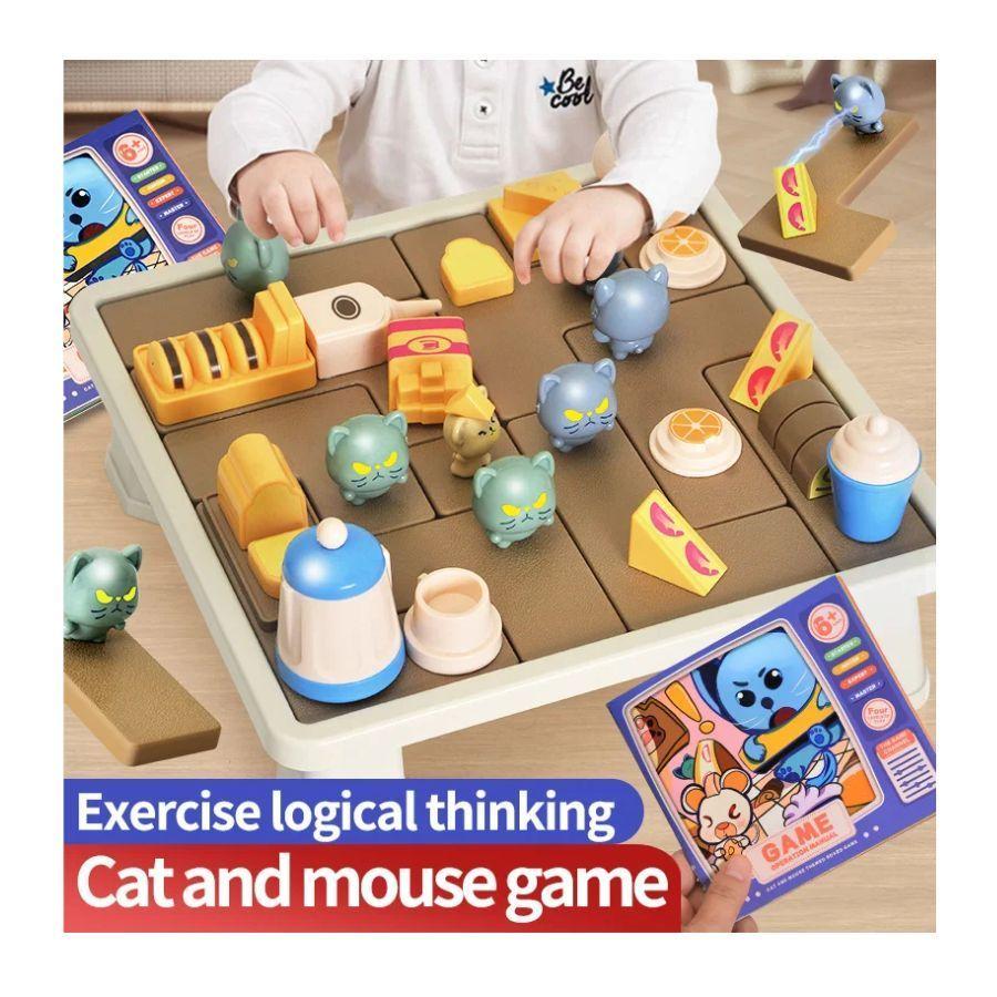 Juego De Mesa El Gato Y El Ratón-5