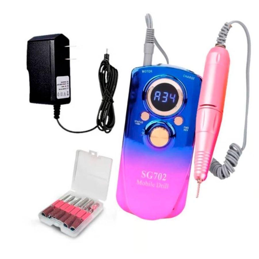 Pulidor De Uñas Profesional Portátil 35000 RPM Colorido-4