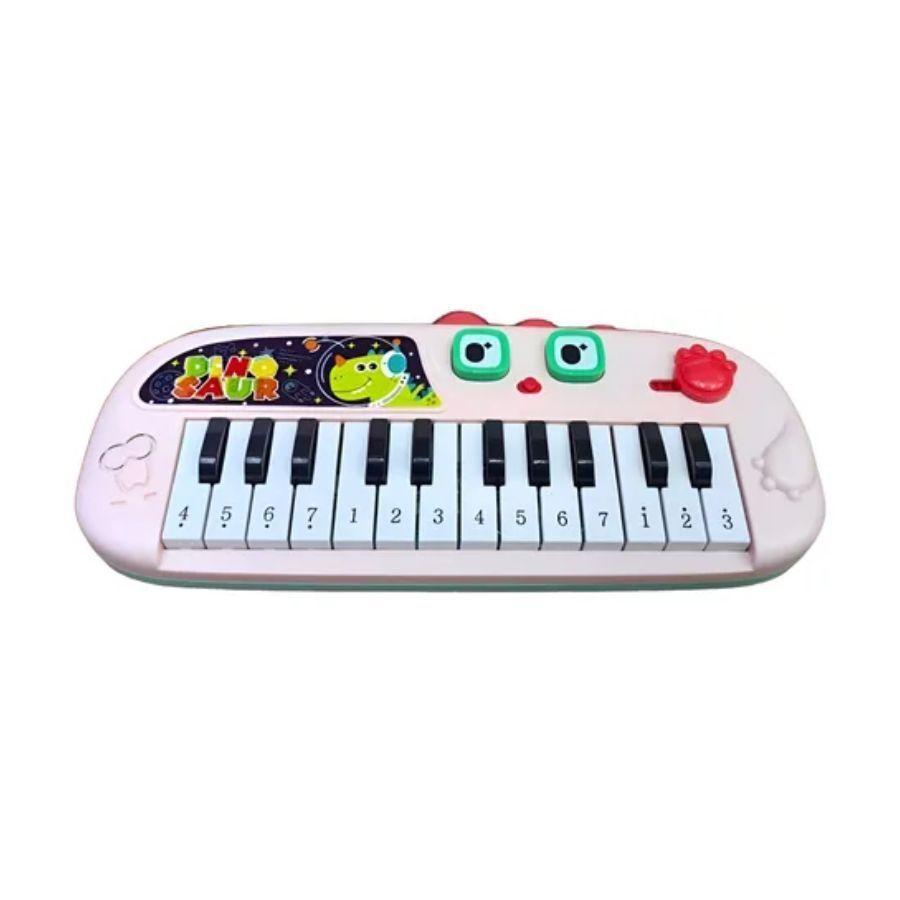 Piano Infantil Organo Electrónico Dinosaurio Para Niños -1