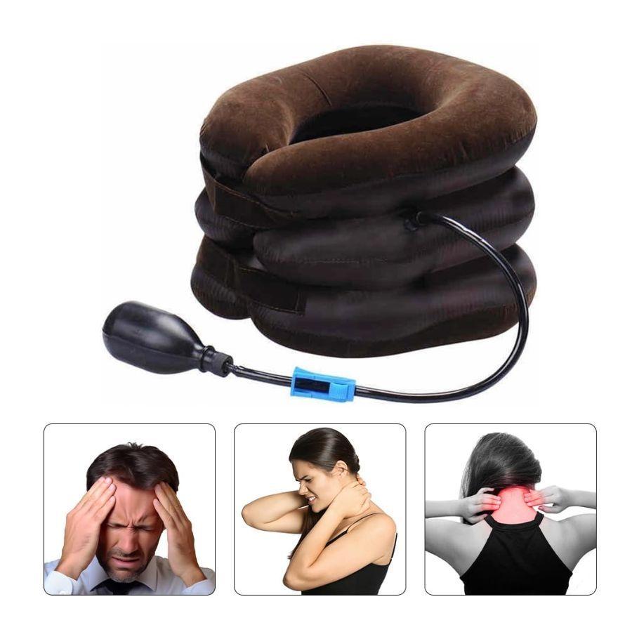 Cojín Inflable De 3 Capas Para El Dolor En La Cervical -2