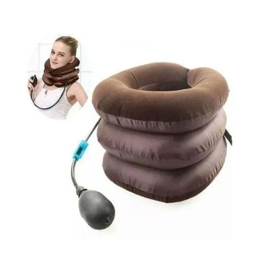 Cojín Inflable De 3 Capas Para El Dolor En La Cervical -6