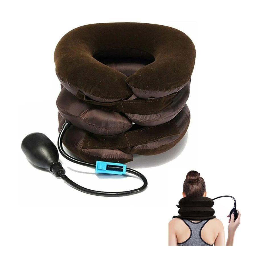 Cojín Inflable De 3 Capas Para El Dolor En La Cervical -7