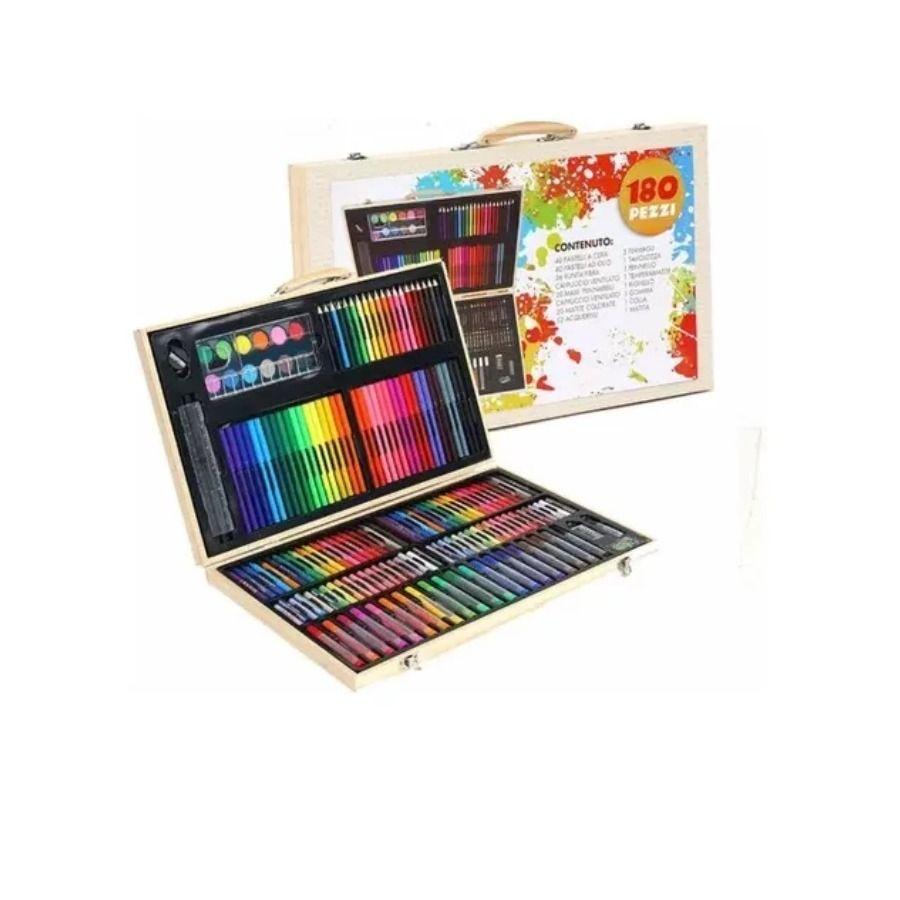 Kit De Arte Con Maletín 180 Piezas Arte Y Pintura -2