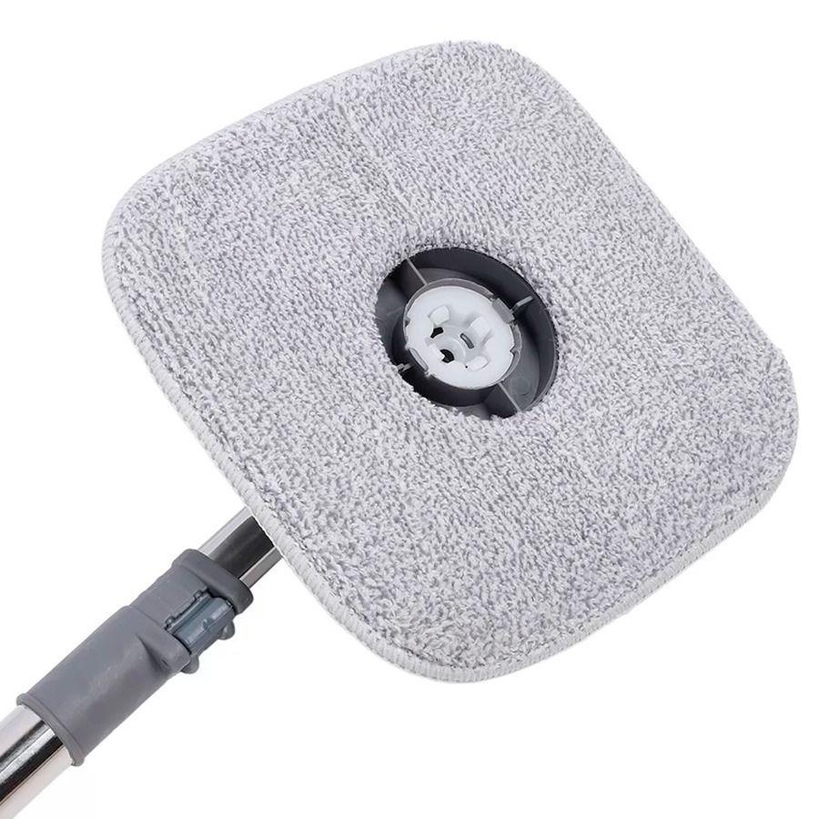 Mopa Trapeador 360° Giratorio Con Paño De Microfibra-6