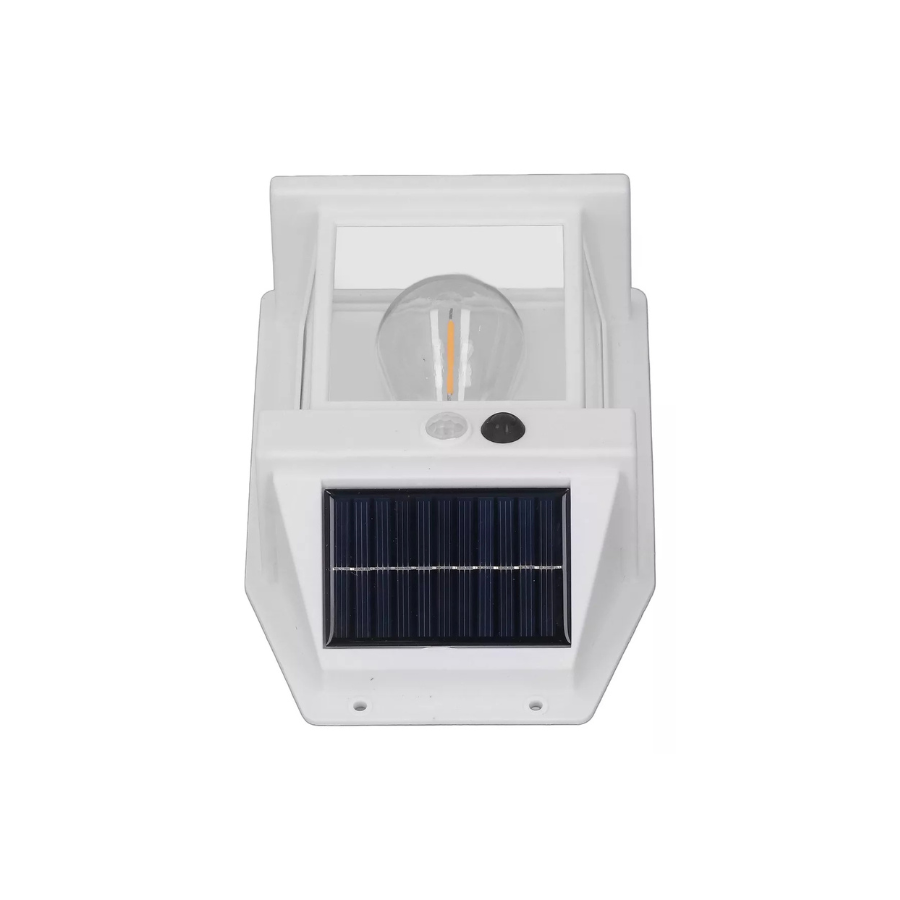Lampara aplique de pared solar pare exterior iluminacion LED -2
