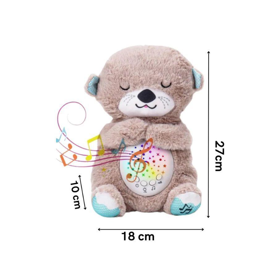 Peluche Nutria Bebe Estimulación Sensorial -3