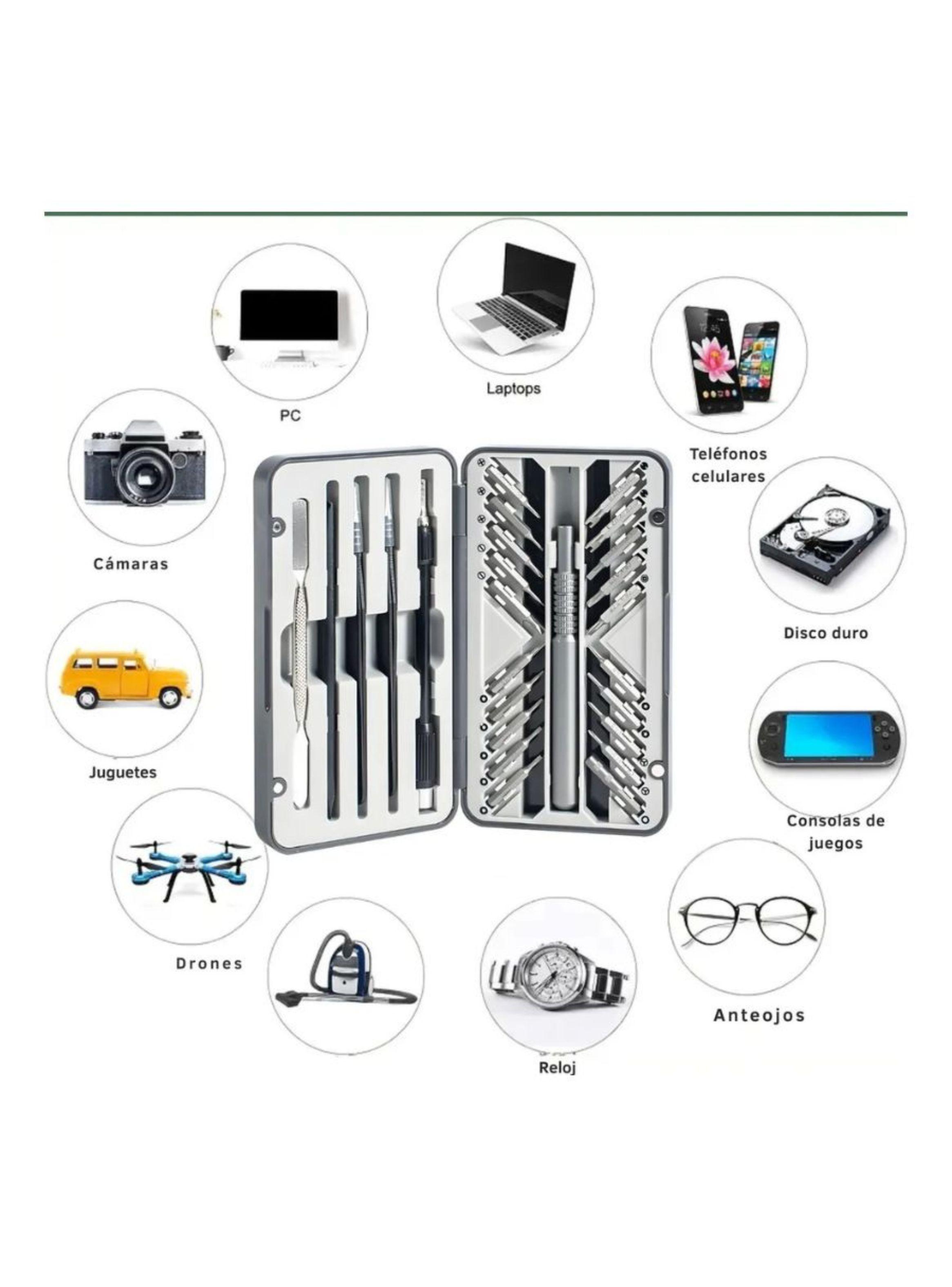 Juego Destornilladores Precisión 26 En 1 Magnético Profesional-5