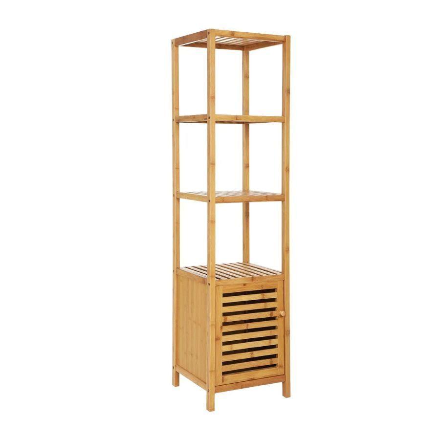Estante Organizador Repisa 4 Niveles Con Puerta-4