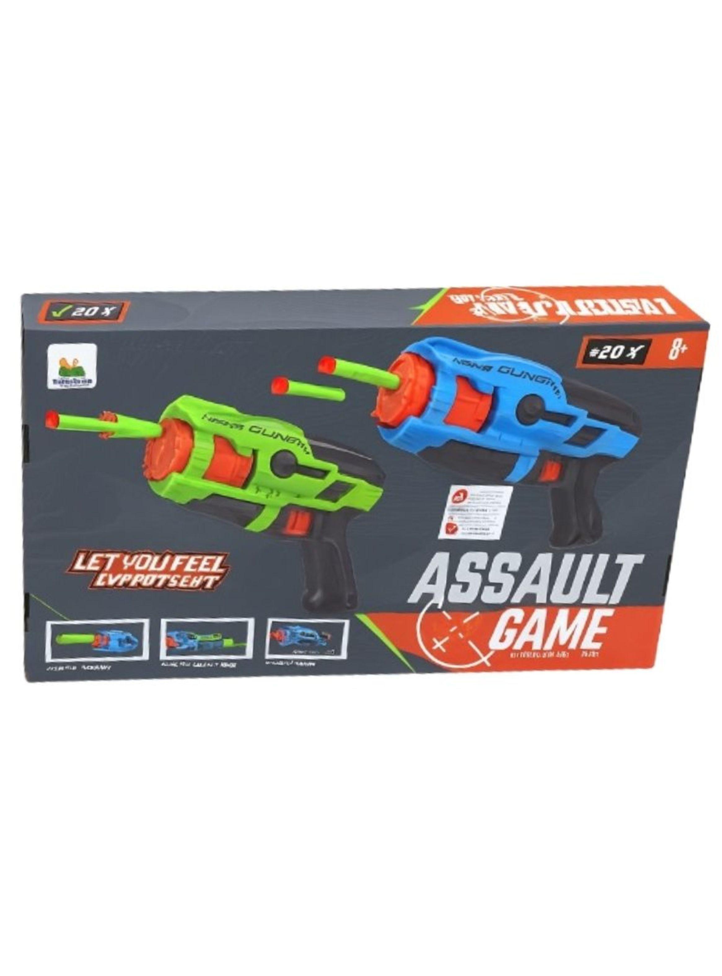 Set de Pistolas de Dardos Assault Game-1