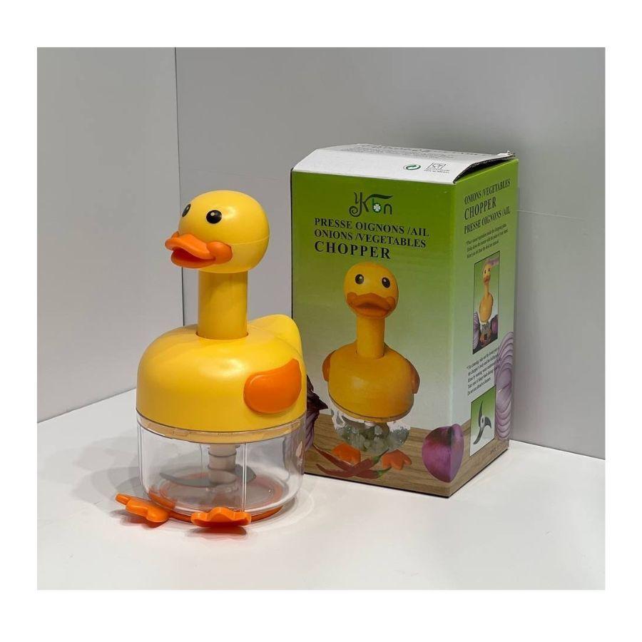 Mini Procesador De Vegetales Manual En Forma De Pato-3