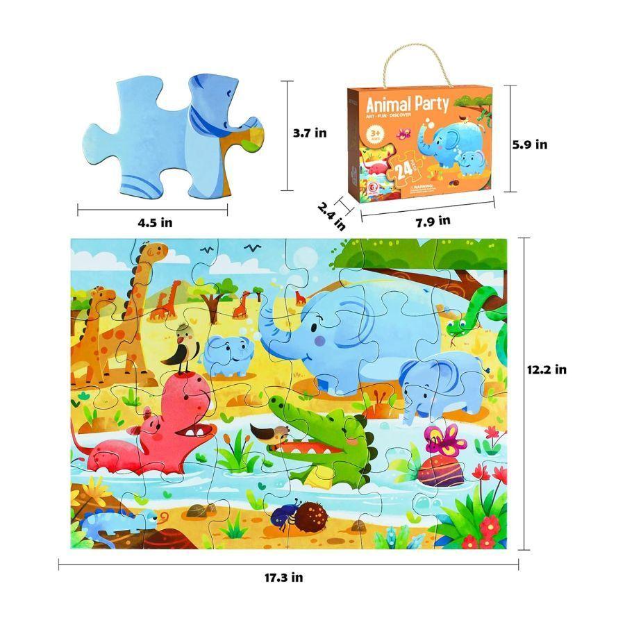 Rompecabezas De Animales Para Niños-4