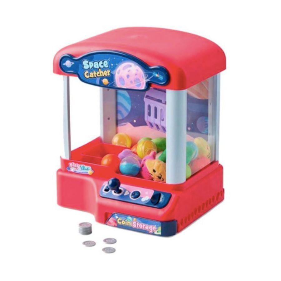 Maquina Sacapeluches Garra Atrapa Juguetes Luz y Sonido-0