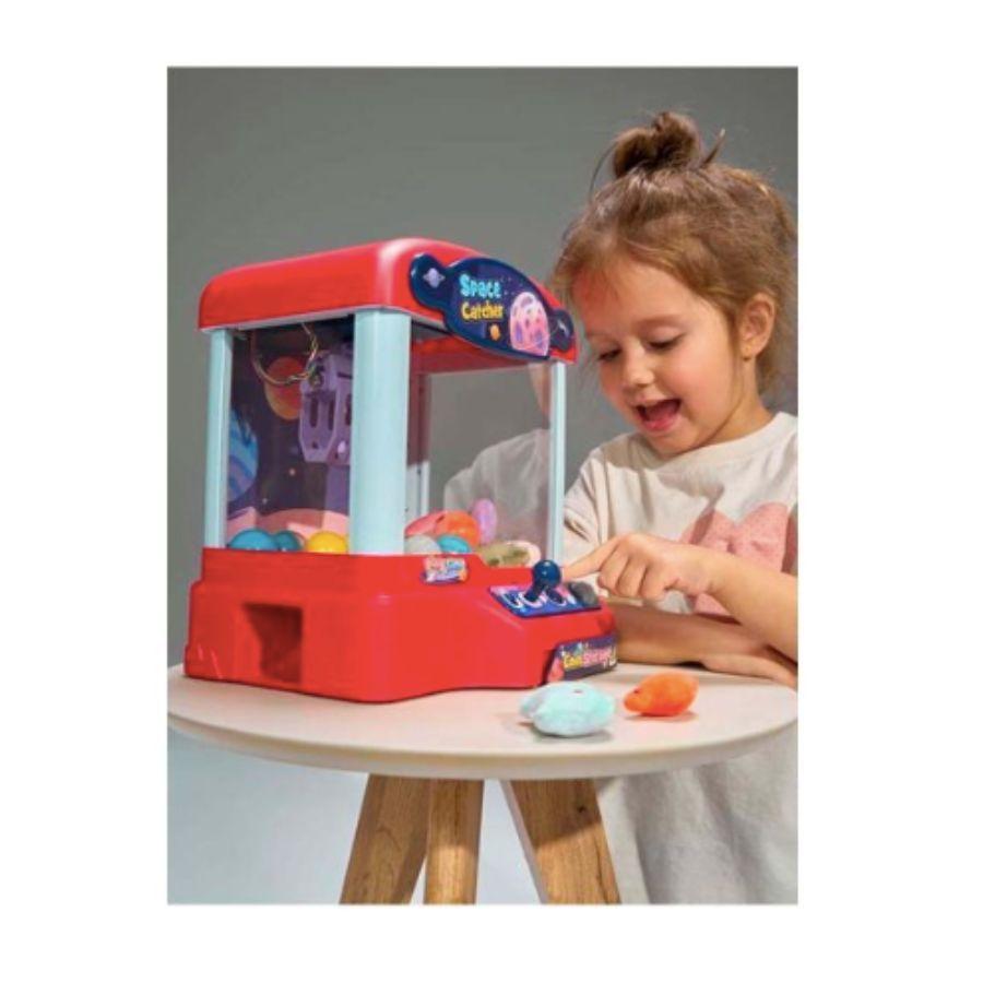 Maquina Sacapeluches Garra Atrapa Juguetes Luz y Sonido-1